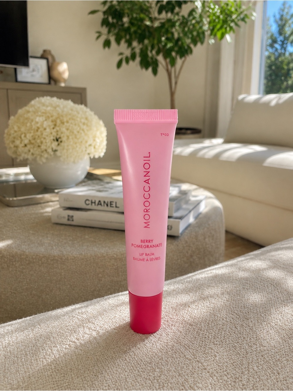 MOROCCANOIL Berry Pomegranate Lip Balm 0.5 oz / 15 g NEW